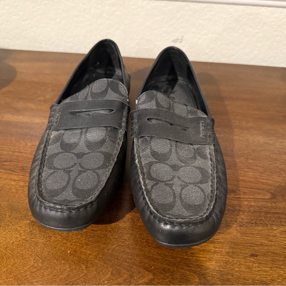 Coach Men's Black Loafers